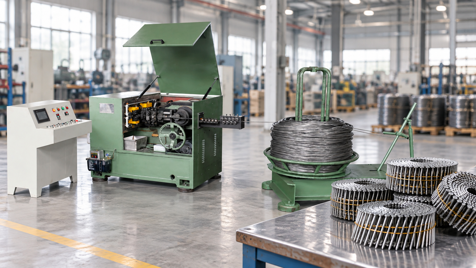 Coil Nail Production Line: Machines, Capacity and Layout